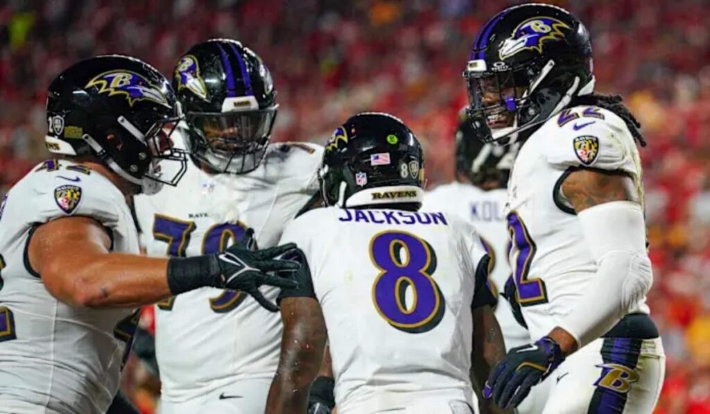 Las Vegas Raiders vs. Baltimore Ravens Match Player Stats