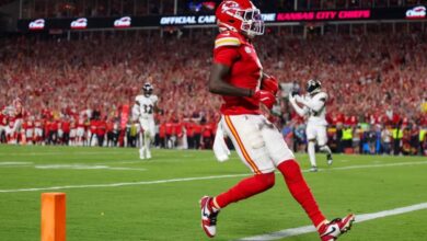 Baltimore Ravens vs Kansas City Chiefs: Full Match Player Stats