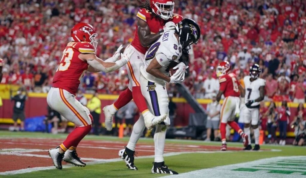 Baltimore Ravens vs Kansas City Chiefs: Full Match Player Stats
