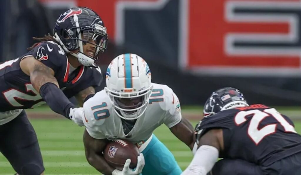 Miami Dolphins vs Texans Match Player Stats
