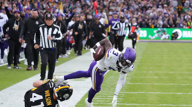 Minnesota Vikings vs Pittsburgh Steelers Match Player Stats