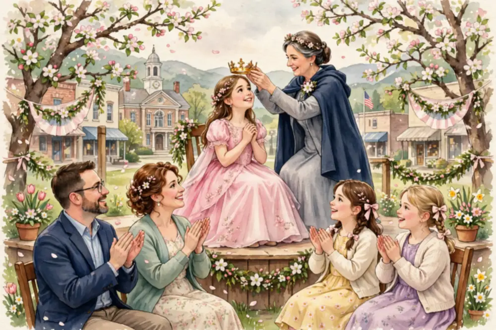 Isabella Louise Astin crowned Queen Shenandoah XCVI at the 2023 Shenandoah Apple Blossom Festival